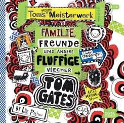Tom Gates 12. Toms geniales Meisterwerk, 2 Audio-CD