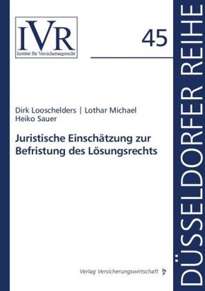 Juristische Einschätzung zur Befristung des Lösungsrechts