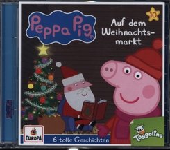 Peppa Pig Hörspiele - Auf dem Weihnachtsmarkt (und 5 weitere Geschichten), 1 Audio-CD