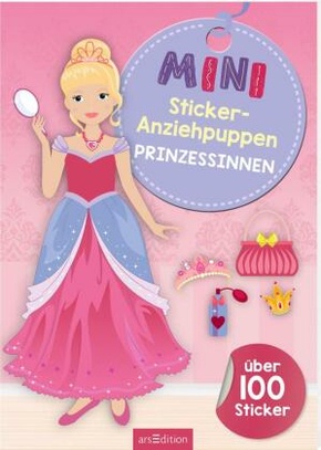 Mini-Sticker-Anziehpuppen - Prinzessinnen