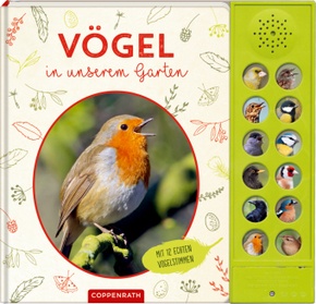 Vögel in unserem Garten - Soundbuch mit 12 echten Vogelstimmen