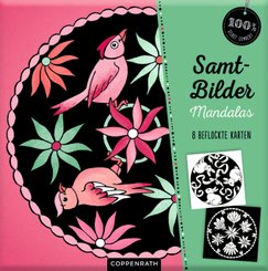 Samt-Bilder Mandalas