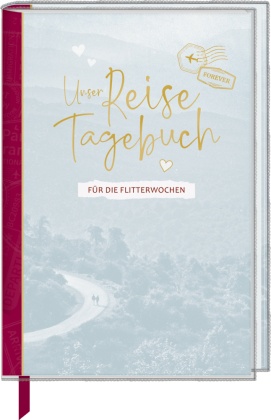 Eintragbuch mit Sammeltasche - Unser Reisetagebuch für die Flitterwochen