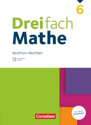 Dreifach Mathe - Nordrhein-Westfalen - Ausgabe 2022 - 6. Schuljahr