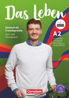 Das Leben - Deutsch als Fremdsprache - Allgemeine Ausgabe - A2: Gesamtband Kurs- und Übungsbuch - Mit PagePlayer-App ink