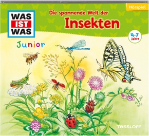 WAS IST WAS Junior Hörspiel: Die spannende Welt der Insekten, Audio-CD