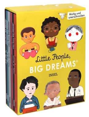 Little People, Big Dreams: Mutig und unerschrocken, 6 Teile