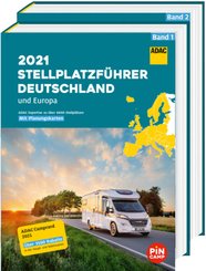 ADAC Stellplatzführer 2021 Deutschland und Europa, 2 Bände