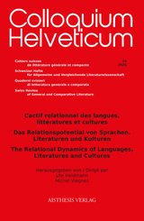 Das Relationspotential von Sprachen, Literaturen und Kulturen