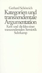 Kategorien und transzendentale Argumentation