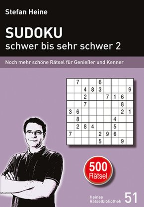 Sudoku - schwer bis sehr schwer - Bd.2