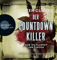 Der Countdown-Killer - Nur du kannst ihn finden, 2 Audio-CD, 2 MP3