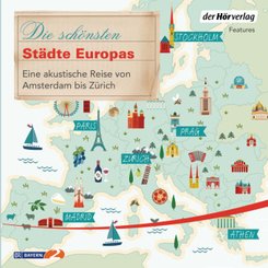 Die schönsten Städte Europas, 5 Audio-CD