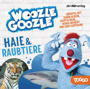 Woozle Goozle - Haie & Raubtiere, 1 Audio-CD
