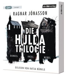 Die Hulda-Trilogie - Dunkel - Insel - Nebel, 3 Audio-CD, 3 MP3