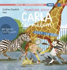 Carla Cham&auml;leon: Zoff im Zoo,1 Audio-CD, 1 MP3