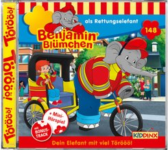 Benjamin Blümchen - als Rettungselefant, 1 Audio-CD