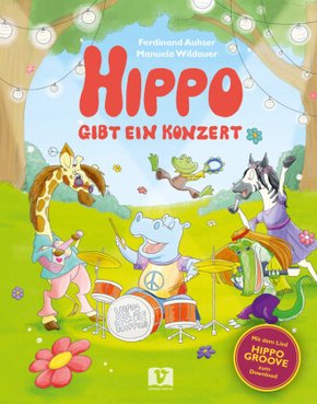 Hippo gibt ein Konzert