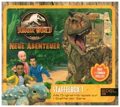 Jurassic World - Neue Abenteuer, 3 Audio-CD - Staffel.1
