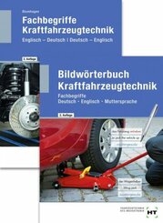 Paketangebot Bildwörterbuch Kraftfahrzeugtechnik und Fachbegriffe Kraftfahrzeugtechnik, m. 1 Buch, m. 1 Buch