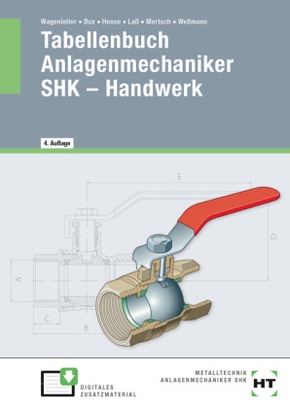 eBook inside: Buch und eBook Tabellenbuch Anlagenmechaniker SHK - Handwerk, m. 1 Buch, m. 1 Online-Zugang