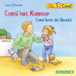 Conni hat Kummer / Conni lernt die Uhrzeit (Meine Freundin Conni - ab 3), 1 Audio-CD