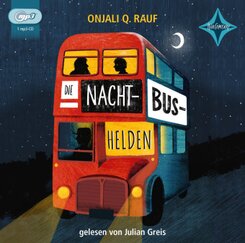 Die Nachtbushelden, 1 Audio-CD, MP3