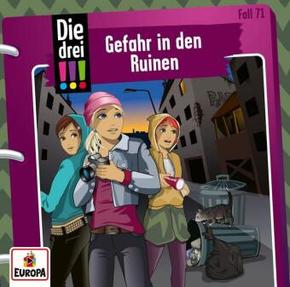 Die drei !!! - Gefahr in den Ruinen, 1 Audio-CD