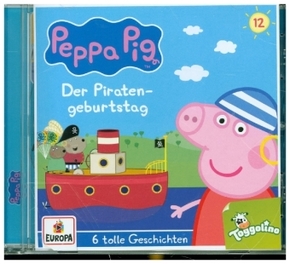 Peppe Pig Hörspiele - Der Piratengeburtstag (und 5 weitere Geschichten), 1 Audio-CD, 1 Audio-CD