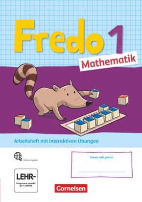 Fredo - Mathematik - Ausgabe A - 2021 - 1. Schuljahr Arbeitsheft mit interaktiven Übungen auf scook.de - Mit Stickerboge