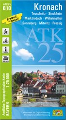 ATK25-B10 Kronach (Amtliche Topographische Karte 1:25000)