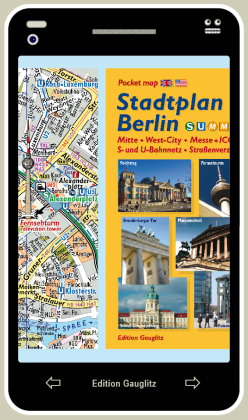 Stadtplan Berlin (Handy-Look)