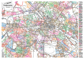 Berliner Straßennamen - Themenstadtplan
