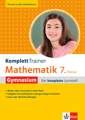 Klett KomplettTrainer Gymnasium Mathematik 7. Klasse