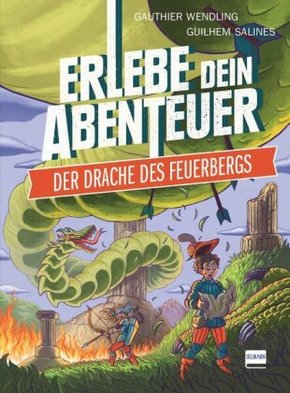 Der Drache des Feuerbergs (Rätselabenteuer für Kinder ab 8 Jahren, Spielebuch, stundenlanger Rätselspaß))