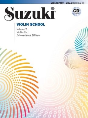 Suzuki Violin School, International Edition, w. Audio-CD - Vol.2