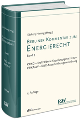 Berliner Kommentar zum Energierecht, Band 7