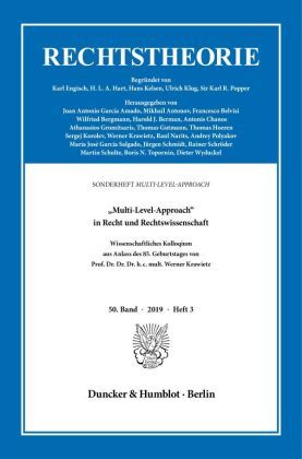»Multi-Level-Approach« in Recht und Rechtswissenschaft.