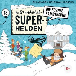 Die Grundschul-Superhelden - Die Schneekatastrophe, 1 Audio-CD