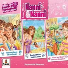 Hanni und Nanni, 3er Box-Hanni und Nanni sind immer dabei, 3 Audio-CD, 3 Audio-CD