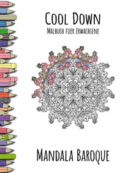 Cool Down | Malbuch für Erwachsene: Mandala Baroque