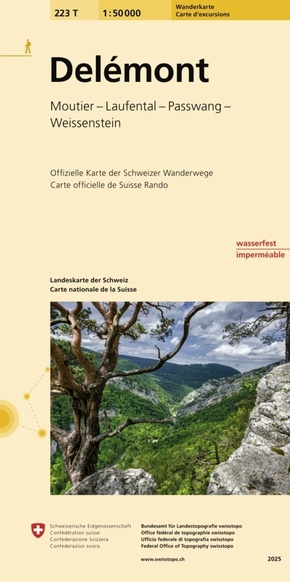 223T Delémont Carte d'excursions