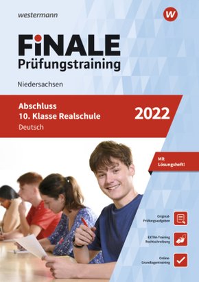 FiNALE Prüfungstraining / FiNALE Prüfungstraining Abschluss 10. Klasse Realschule Niedersachsen, m. 1 Buch, m. 1 Beilage