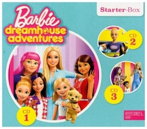 Barbie Dreamhouse Adventures - Starter-Box, 3 Audio-CD - Box.1