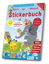 Mein extragroßes Malspaß Stickerbuch, KiTa und Kindergarten