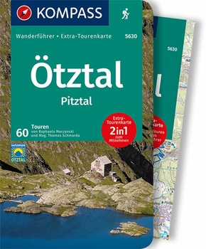 KOMPASS Wanderführer Ötztal, Pitztal, 60 Touren