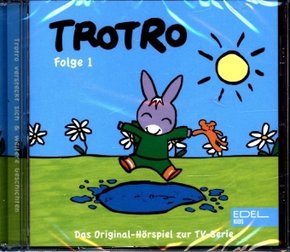 Trotro - Trotro versteckt sich und viele andere Geschichten, 1 Audio-CD - Folge.1