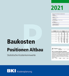 BKI Baukosten Positionen Altbau 2021
