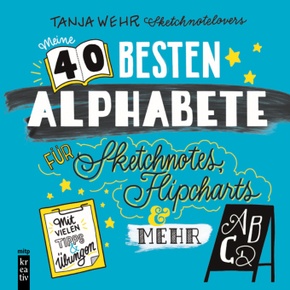 Meine 40 besten Alphabete für Sketchnotes, Flipcharts & mehr