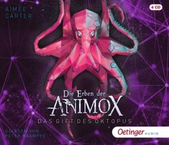 Die Erben der Animox 2. Das Gift des Oktopus, 4 Audio-CD
